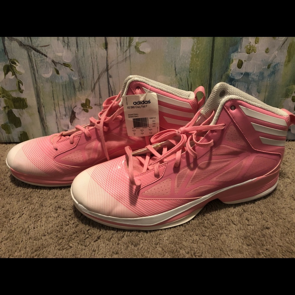 NWT Adidas Crazy Fast “Breast Cancer Awareness”